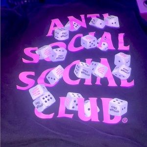 Anti social social club hoodie M